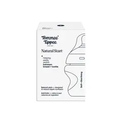 TOMMEE TIPPEE - MAMADERA FLUJO EXTRA LENTO 150ML NATURAL START SAMPLE 0 MESES+