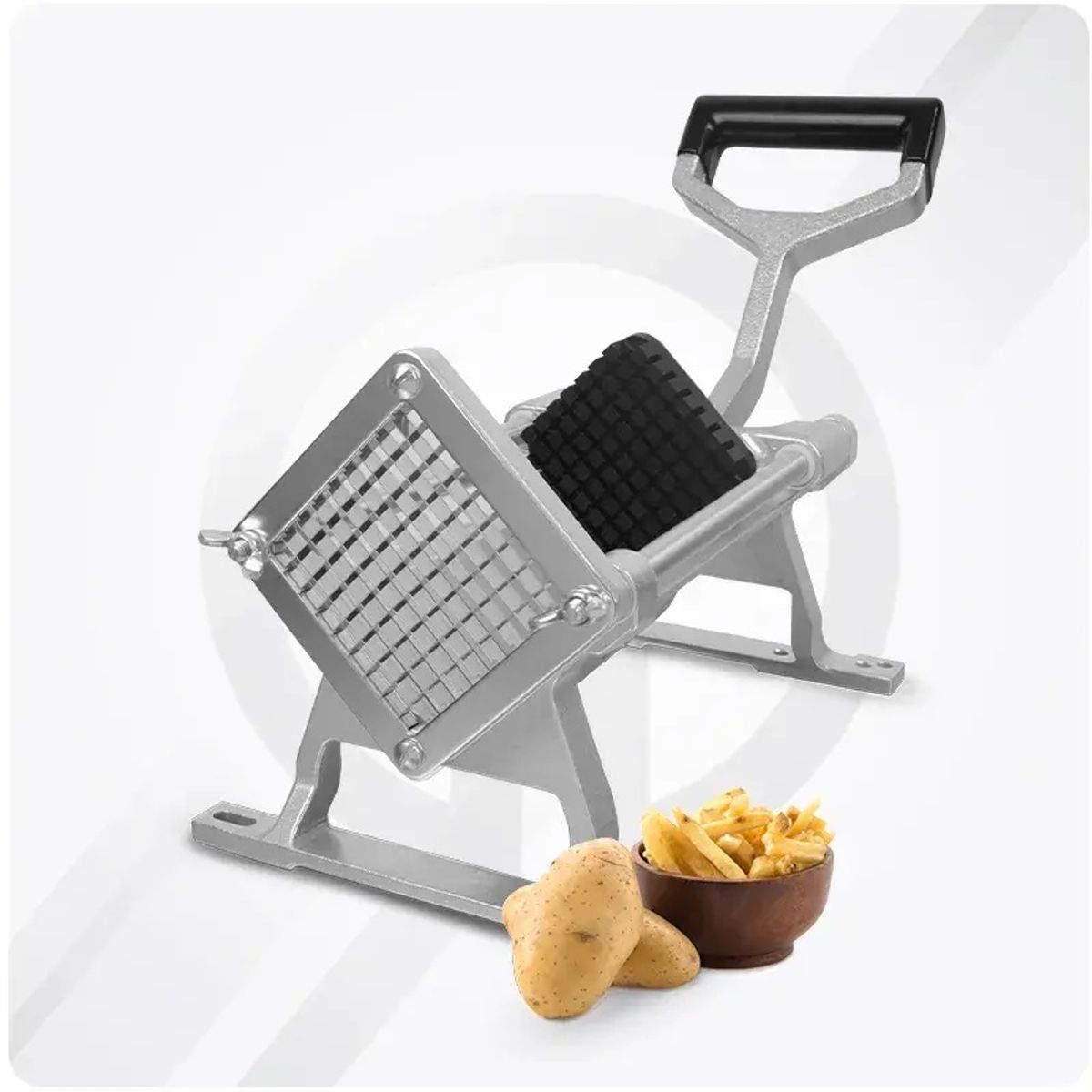 GENERICO - Cortador manual Papas Fritas Acero Inoxidable