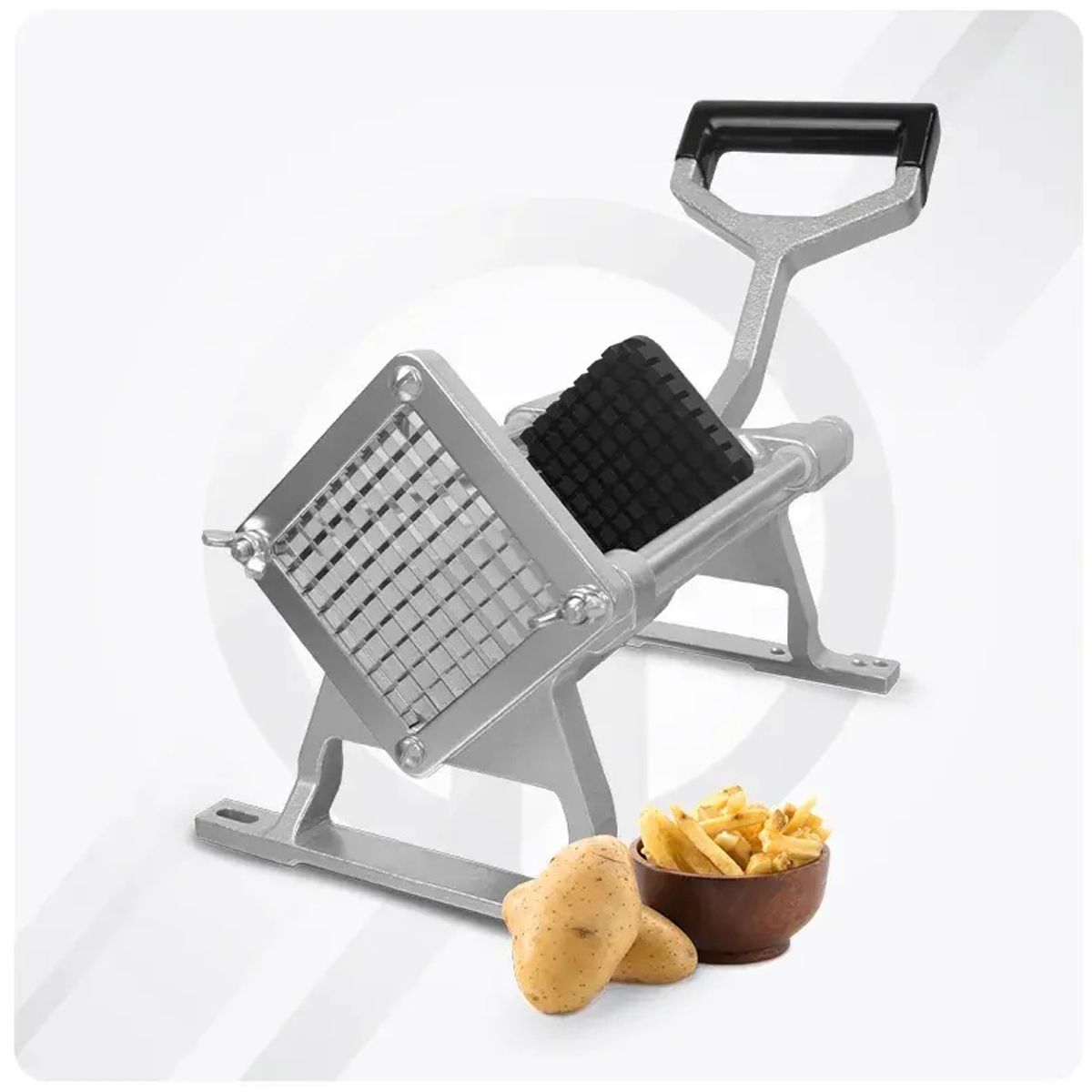 GENERICO - Cortador manual Papas Fritas Acero Inoxidable