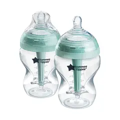 TOMMEE TIPPEE - Pack 2 Mamaderas Advanced Anti-Colic 260ml Flujo Lento