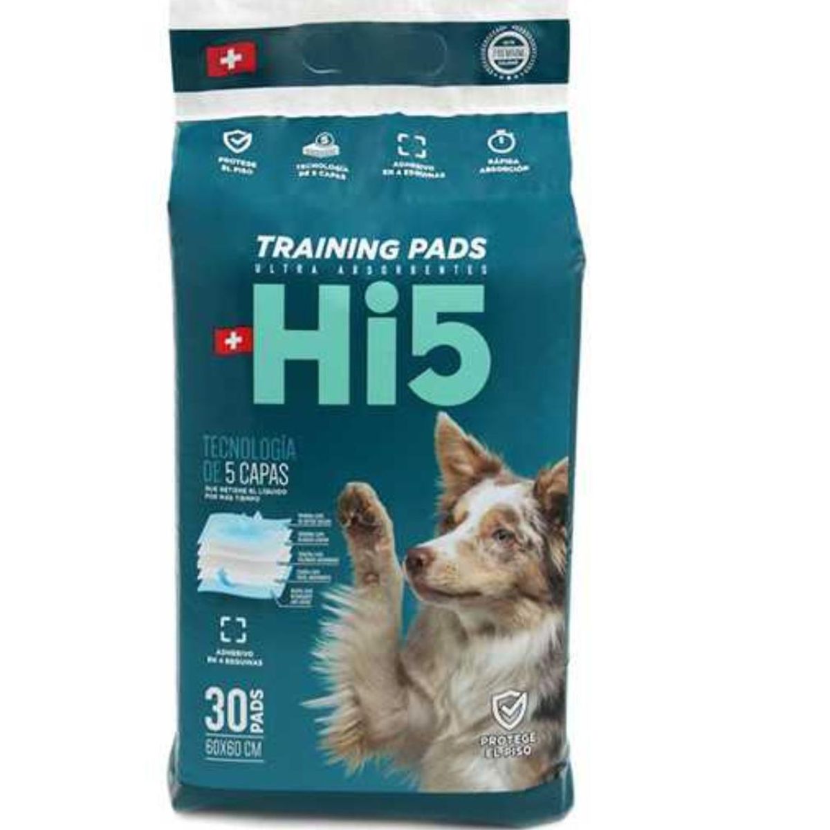 HI5 - Sabanillas Hi5 60x60 cm 30 Unidades Entrenamiento Perros