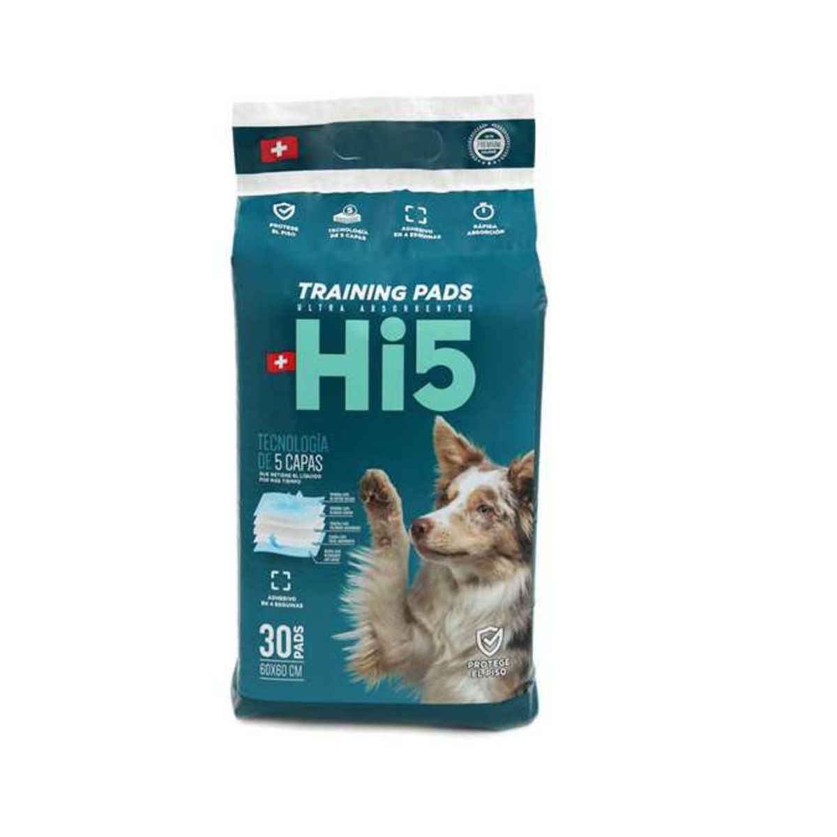 HI5 - Sabanillas Hi5 60x60 cm 30 Unidades Entrenamiento Perros