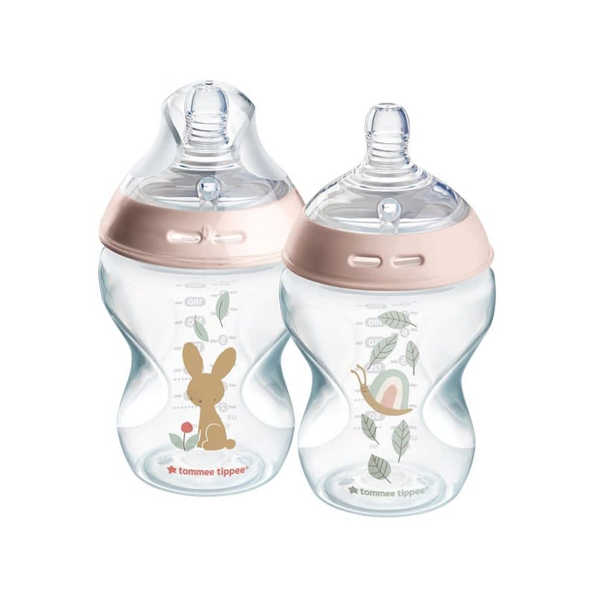 TOMMEE TIPPEE - Pack 2 Mamaderas Natural Start 260ml