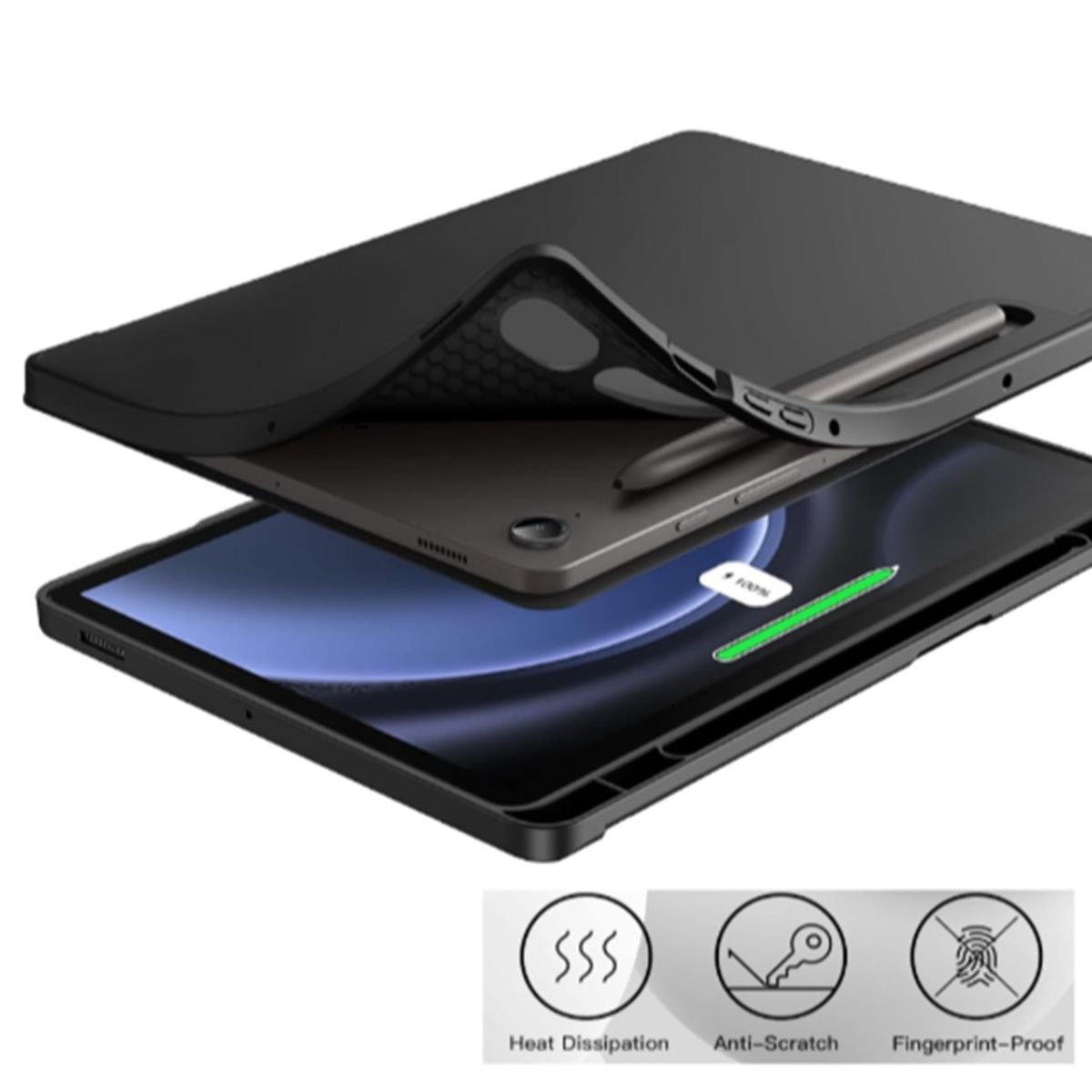 GENERICO - Funda con Portalapiz tablet TAB S10 FE