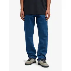 QUIKSILVER - Pantalon Straight Denim Hombre Azul