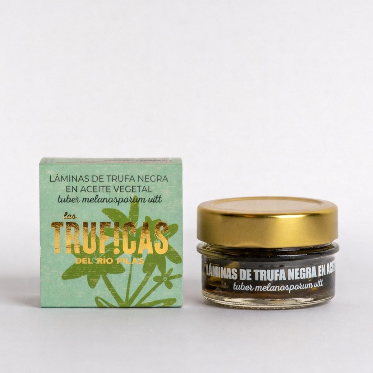 TRUFICAS DEL RIO PILAS - Láminas de trufa negra en aceite