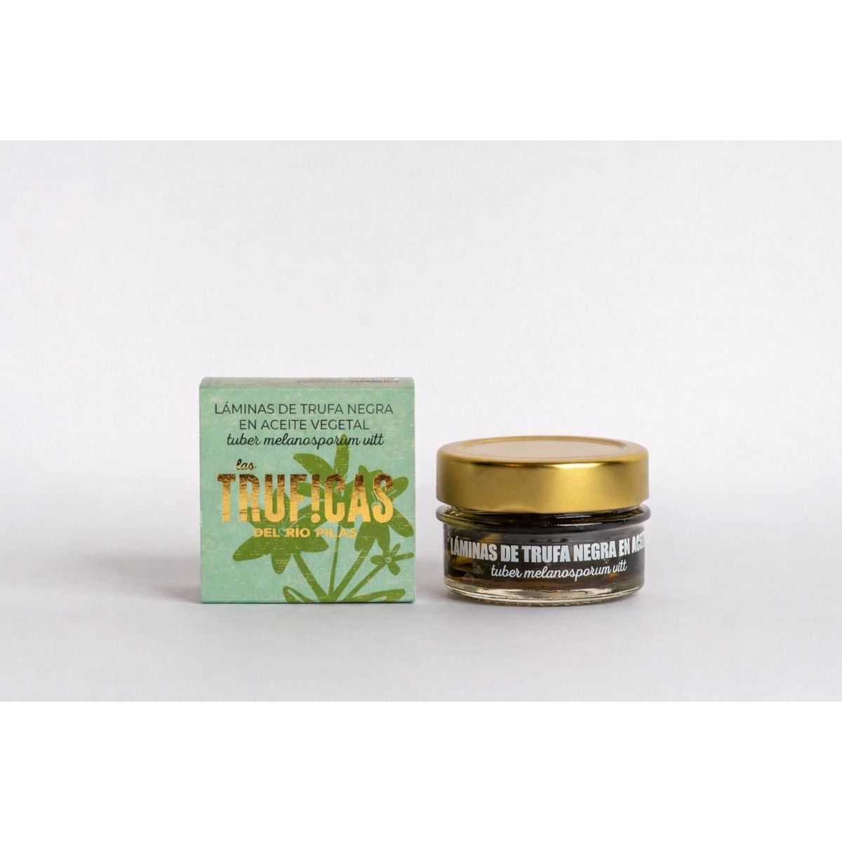 TRUFICAS DEL RIO PILAS - Láminas de trufa negra en aceite