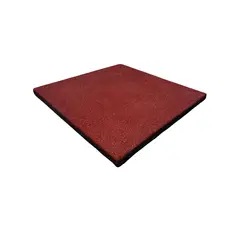 GENERICO - Palmeta de Caucho EPDM 50 x 50 x 2.5cm Roja