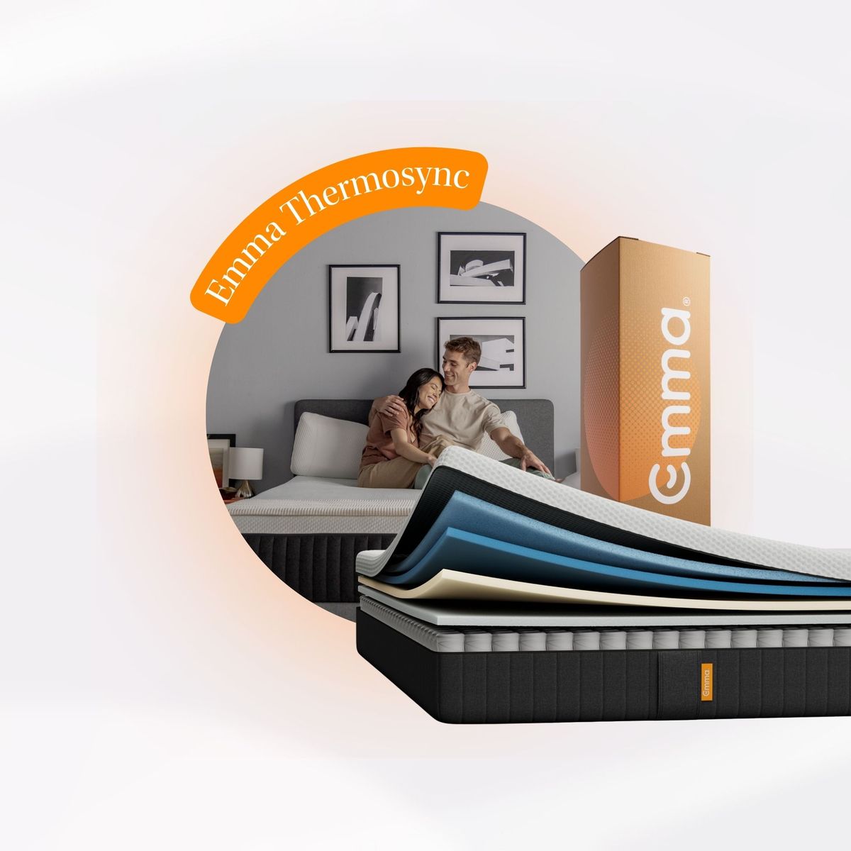 EMMA - Colchón ThermoSync 1.5 Plaza
