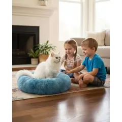 GENERICO - Cama Acolchada de Alta Densidad para tus mascotas 100 cm