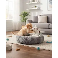 GENERICO - Cama Acolchada de Alta Densidad para tus mascotas 100 cm