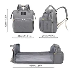 MOVI - MOCHILA PAÑALERA Y MUDADORA DE BEBE 3 en 1