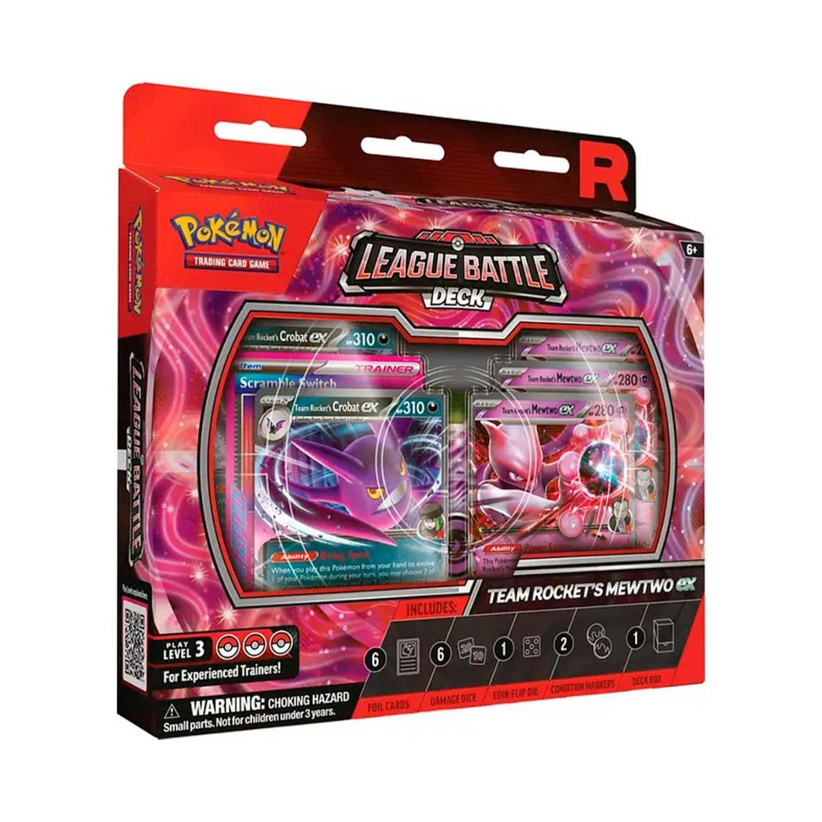 POKEMON - POKEMON TEAM ROCKET MEWTWO EX LEAGUE BATTLE DECK INGLES