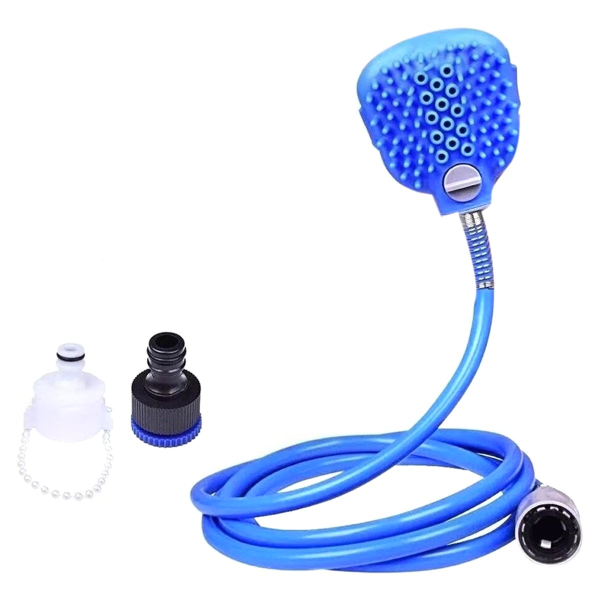 GENERICO - Manguera Ducha Mascotas Cepillo Para Baño