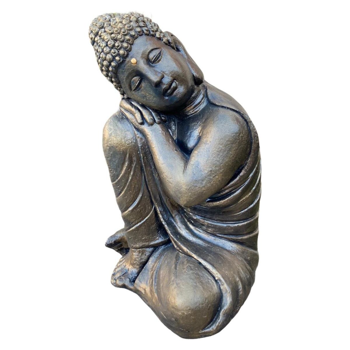 SAT NAM INSPIRES - Buda Durmiente Bronce 50 Cm-Sat Nam