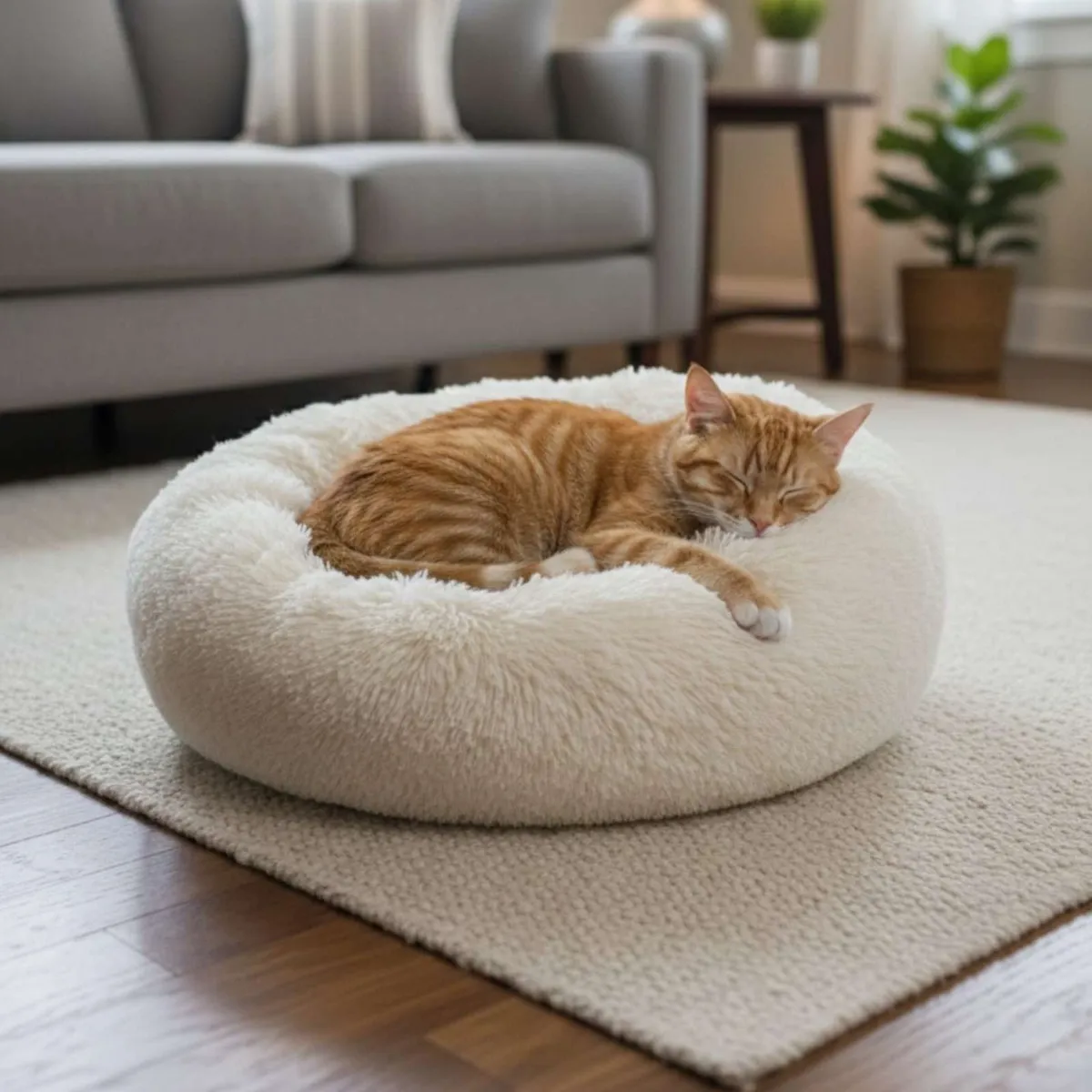 GENERICO - Cama Acolchada de Alta Densidad para tus mascotas 70 cm