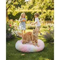 GENERICO - Cama Acolchada de Alta Densidad para tus mascotas 70 cm