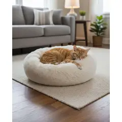 GENERICO - Cama Acolchada de Alta Densidad para tus mascotas 80 cm