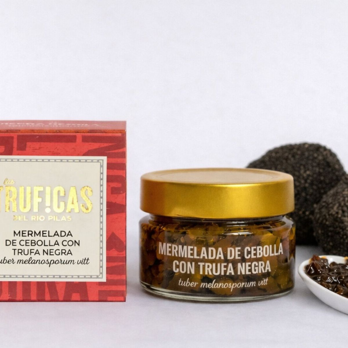TRUFICAS DEL RIO PILAS - Mermelada de cebolla dulce con trufa negra