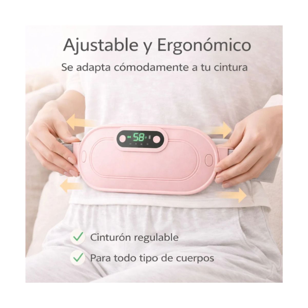 MOVI - Cinturón para el Alivio Inmediato de Cólicos y Dolores Menstruales - Bienestar y Comodidad Total