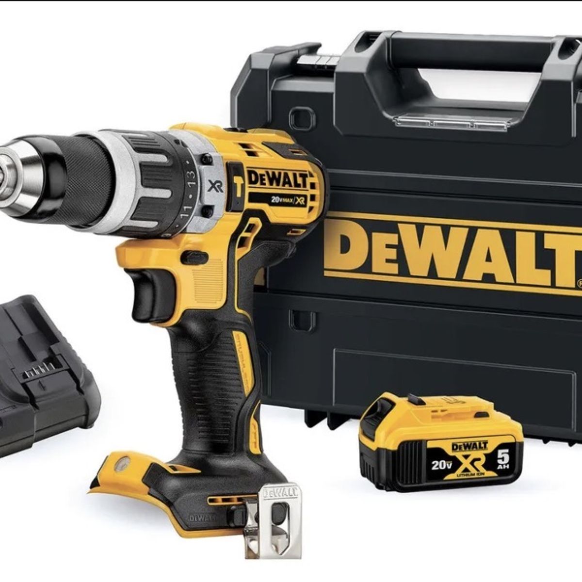 DEWALT - Taladro Percutor Atornillador Inalámbrico De 13mm Dewalt Dcd796p1