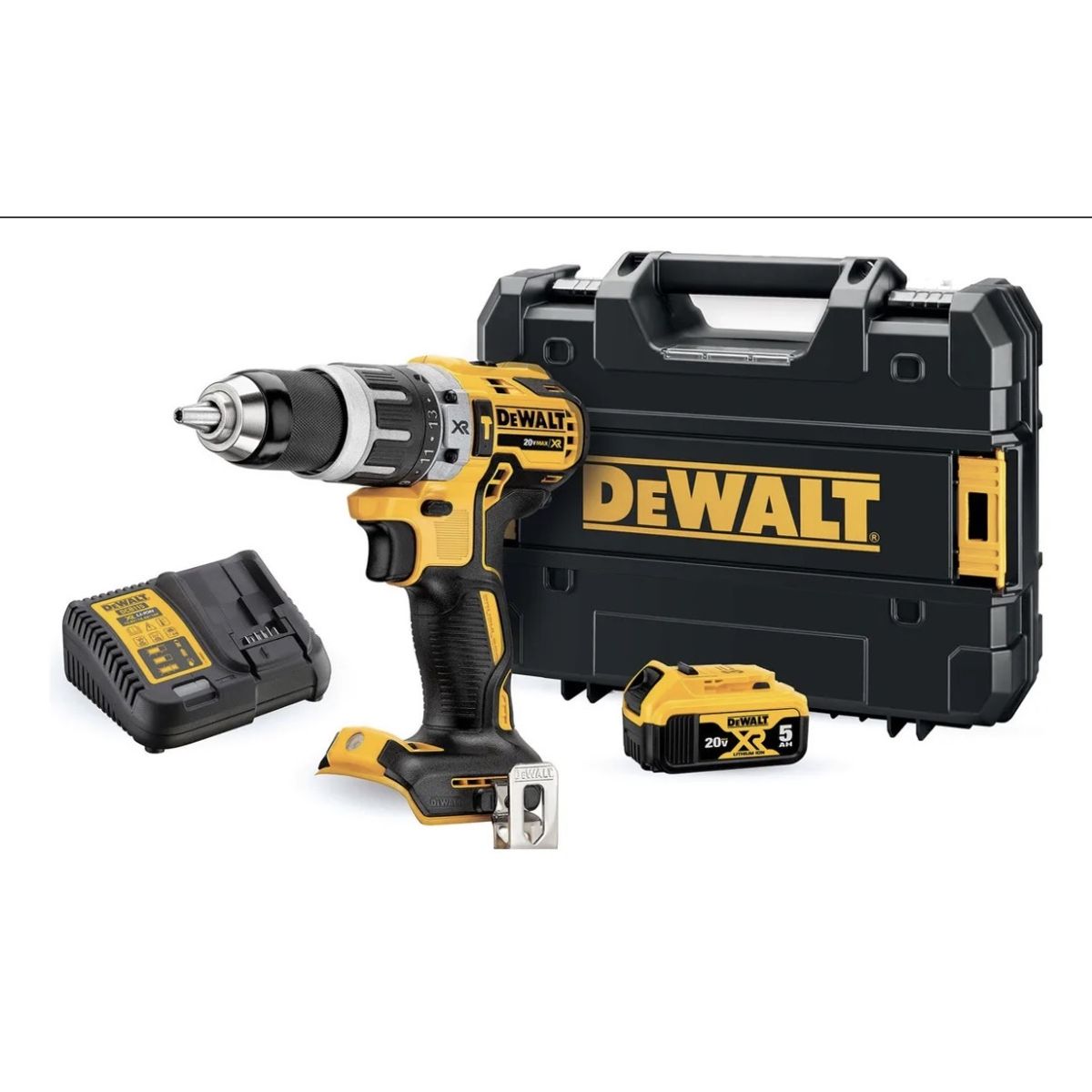 DEWALT - Taladro Percutor Atornillador Inalámbrico De 13mm Dewalt Dcd796p1