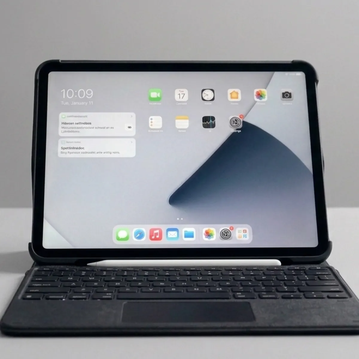 GENERICO - Funda con Teclado y Touchpad para iPad 10.9