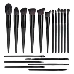 GENERICO - Set 18 Brochas De Maquillaje Profesionales Alta Calidad BELUG