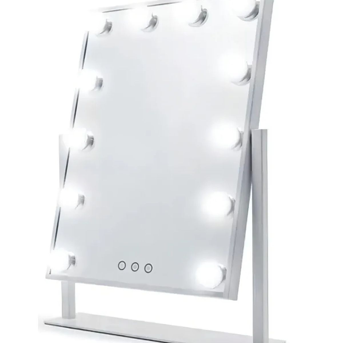 GENERICO - Espejo Tocador Maquillaje De Luz Calida Neutra Y Fria Alimentado usb BELUG
