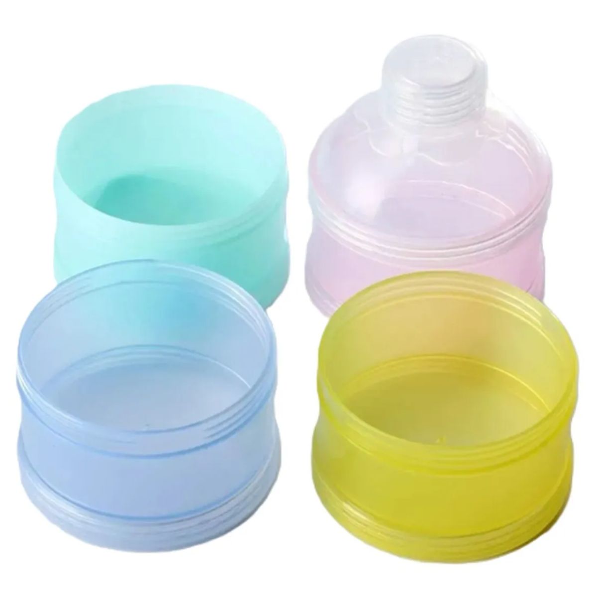 GENERICO - Dispensador Dosificador De Leche En Polvo Portátil Para Bebe