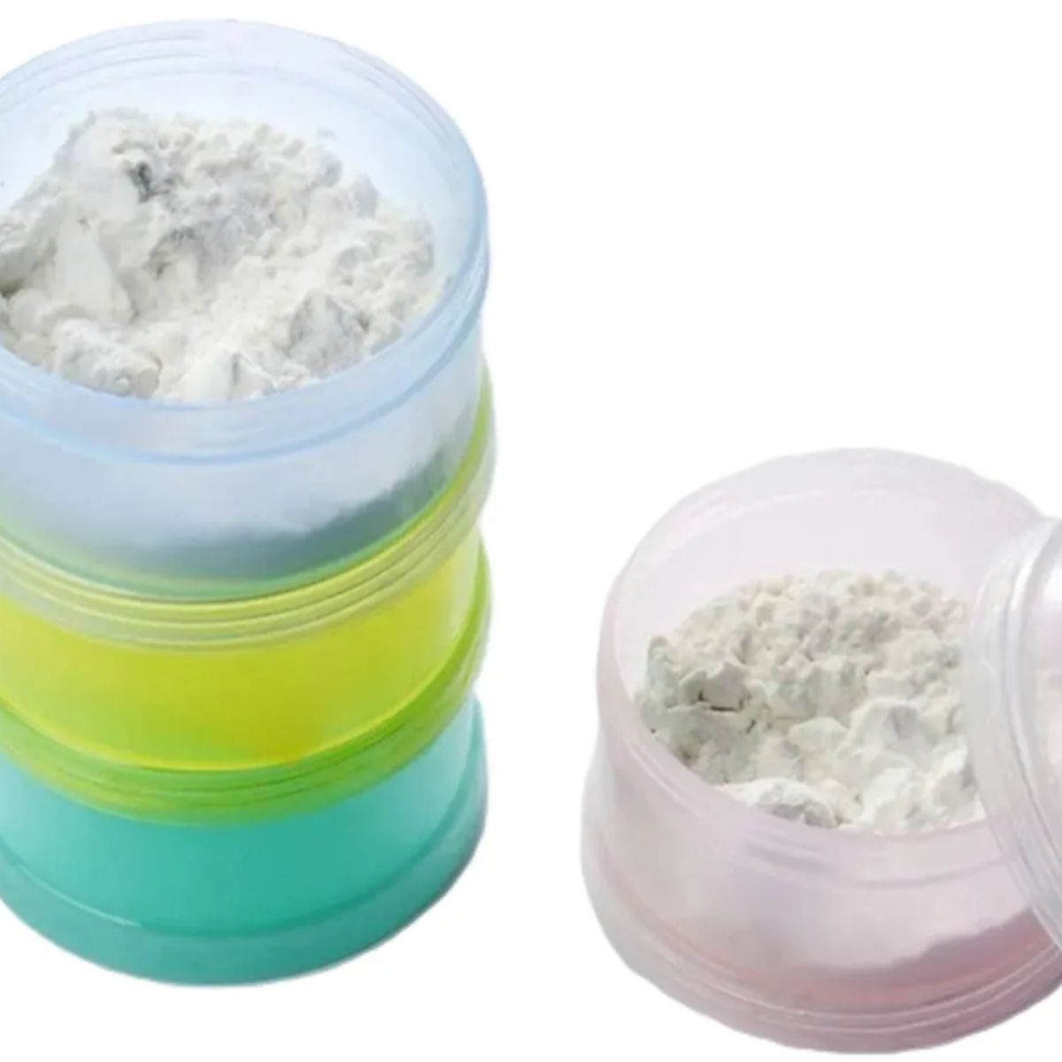 GENERICO - Dispensador Dosificador De Leche En Polvo Portátil Para Bebe