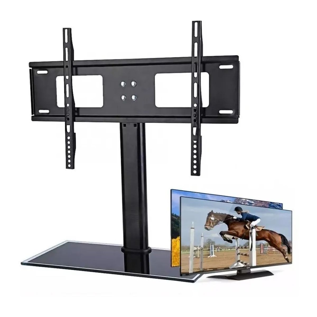 GENERICO - Soporte Universal Base Stand De Tv Móvil 37 A 55 / 225016 Color Negro-225016 A BELUG