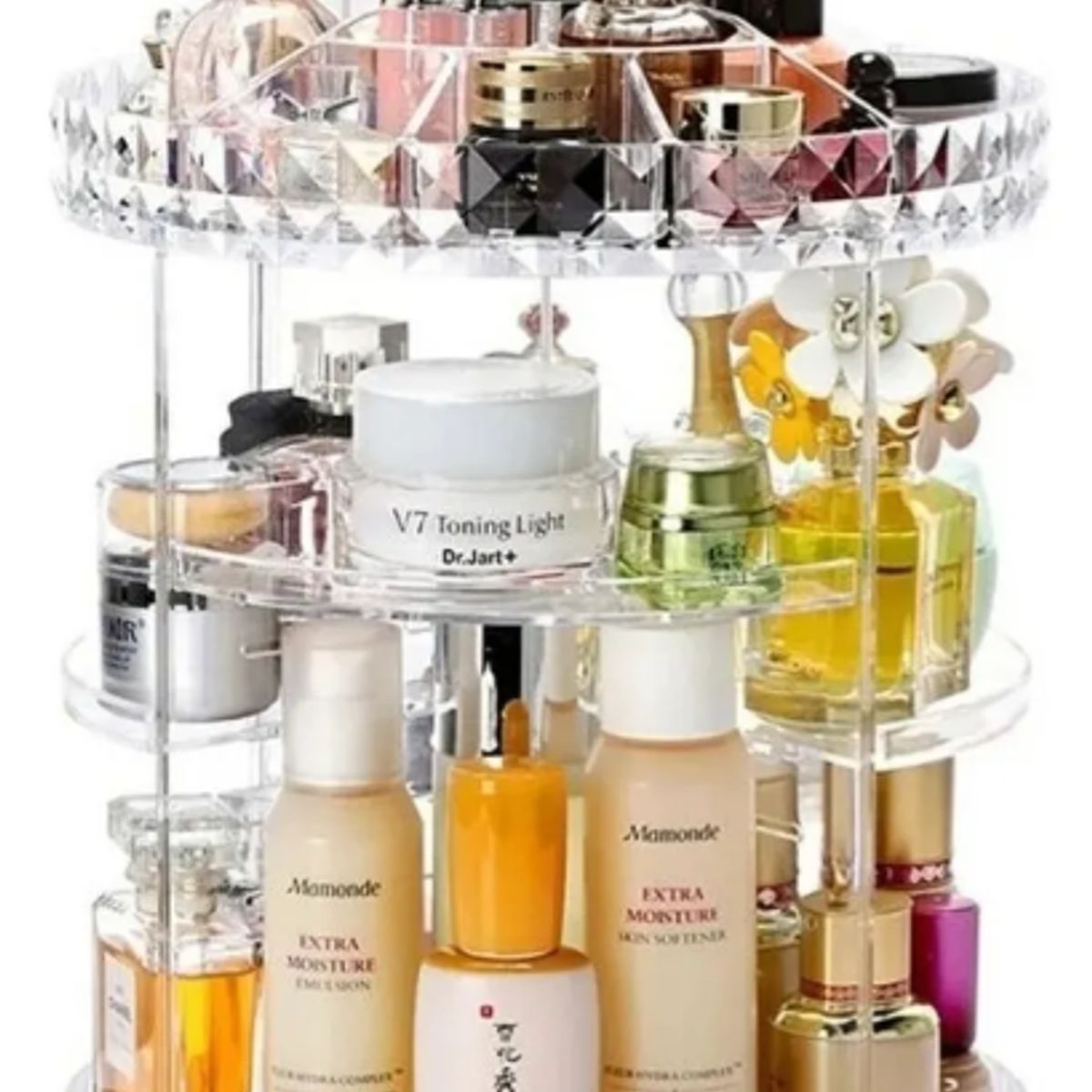 GENERICO - Organizador Cosmético 360 Acrilico Cosmetiquero Maquillaje
