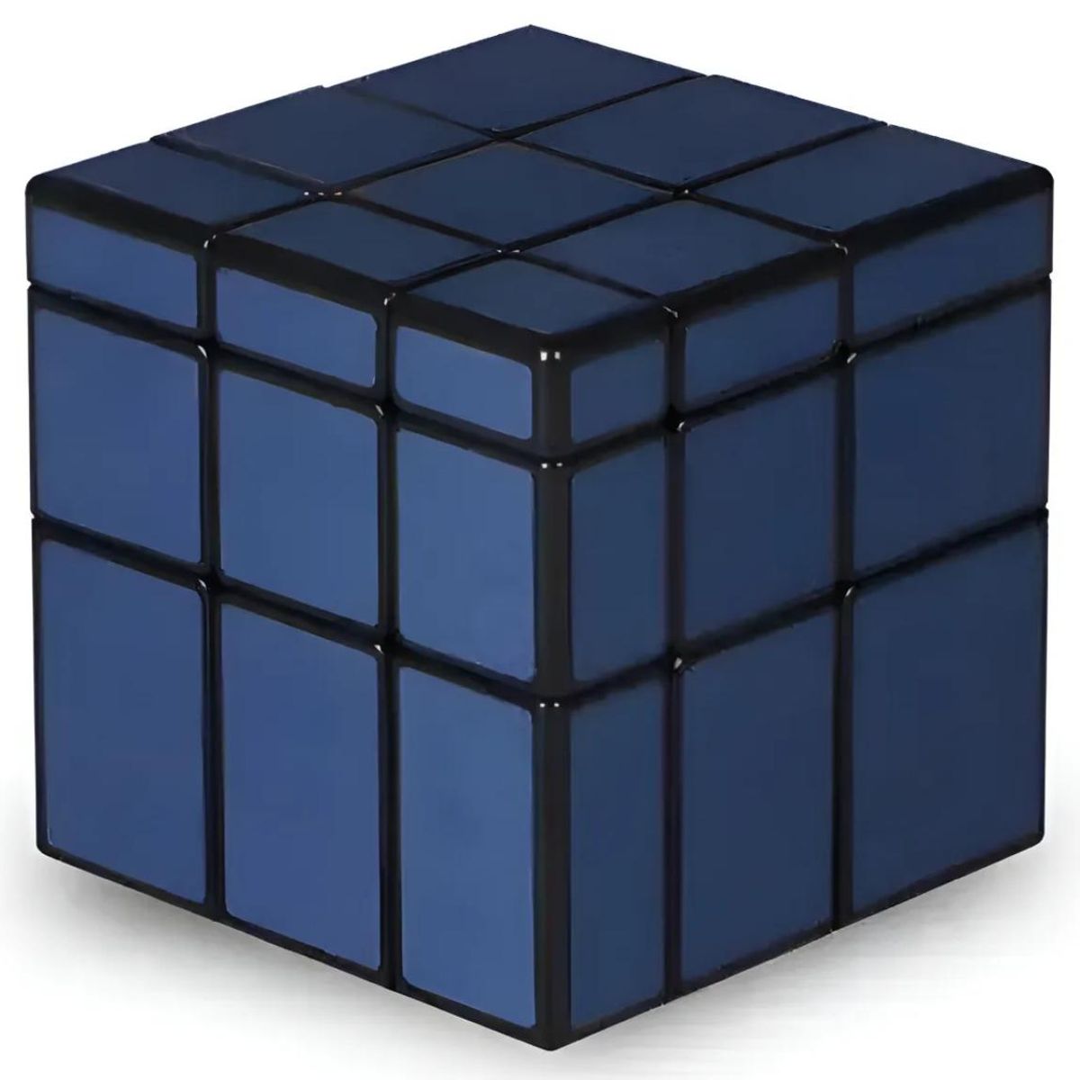 GENERICO - Cubo Rubik 3x3 Espejo Profesional Azul
