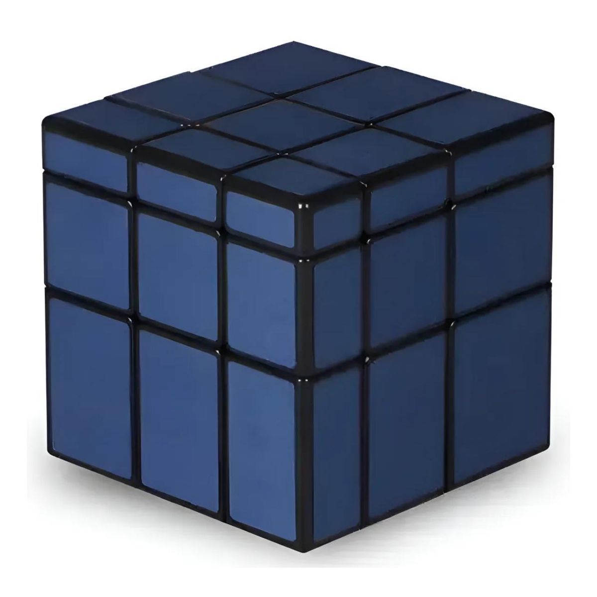 GENERICO - Cubo Rubik 3x3 Espejo Profesional Azul