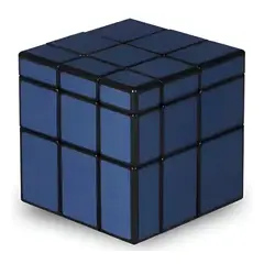 GENERICO - Cubo Rubik 3x3 Espejo Profesional Azul