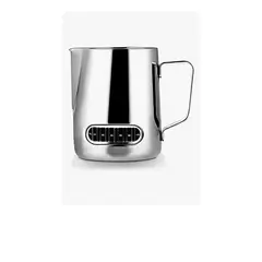 GENERICO - Jarra Chef Acero Inoxidable 600ml Con Termómetro Pico Latte