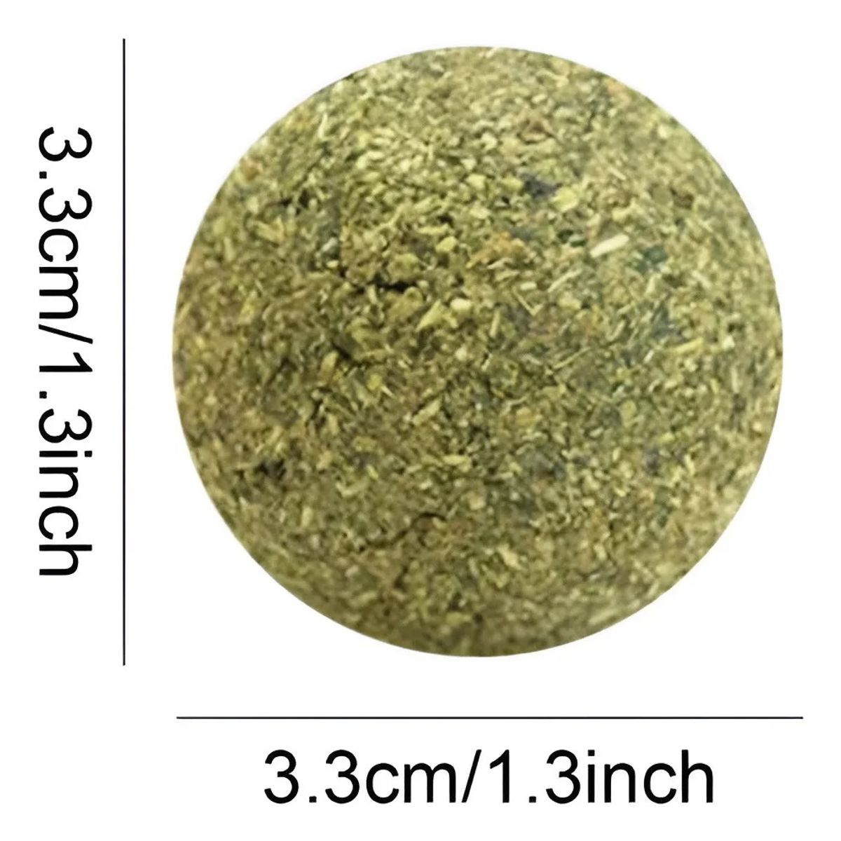 GENERICO - X4 Bola Catnip Para Gatos Juguetes De Gato Snack Para Gatos X4 Catnip Verde X-313