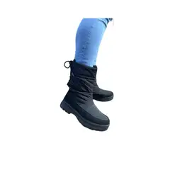 UNIVERSAL - BOTAS BOTINES IMPERMEABLES FORRADAS CON CHIPORRO - NEGRO