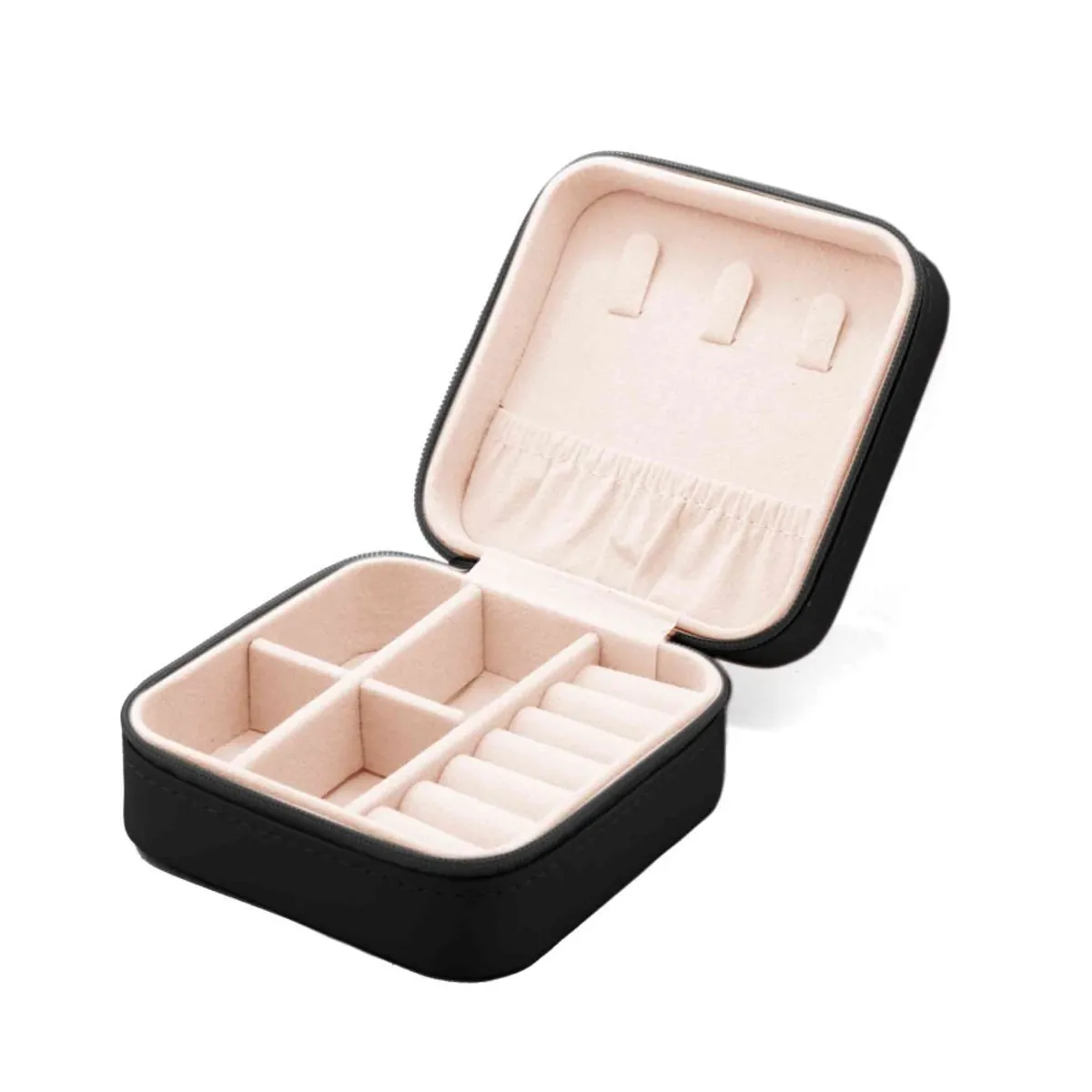 GENERICO - Joyero Organizador Estuche para Joyeria Color Negro