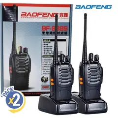 GENERICO - Par de Walkie Talkie Baofeng 888S