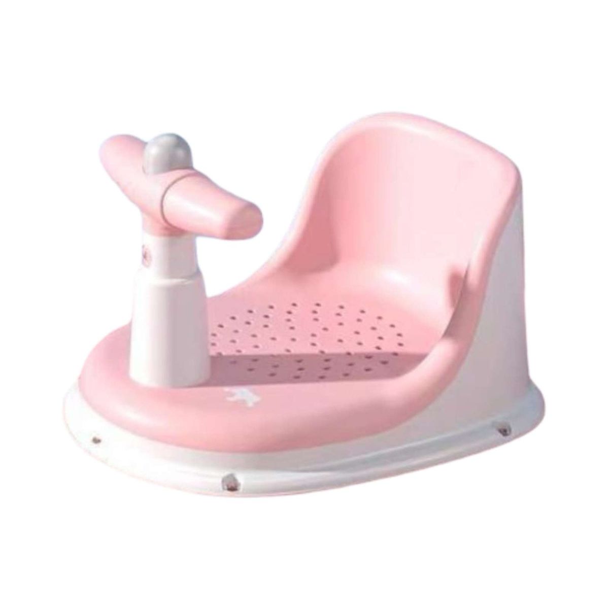 GENERICO - SILLA DE DUCHA CON SONIDO PARA BEBES ROSA