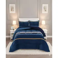 GENERICO - Cubrecama Premium Plush y Chiporro - Invierno King