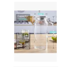 GENERICO - Jarra De Vidrio De Agua Transparente