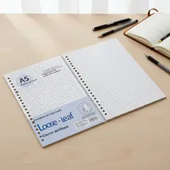 VIDA BUENAS - Repuesto De Hojas Para Libreta Anillada A5 Cuadriculado2510