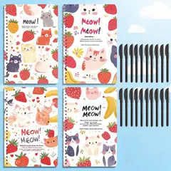 VIDA BUENAS - Agenda Año 2026 Colección Gatitos Adorables Unidad X 4