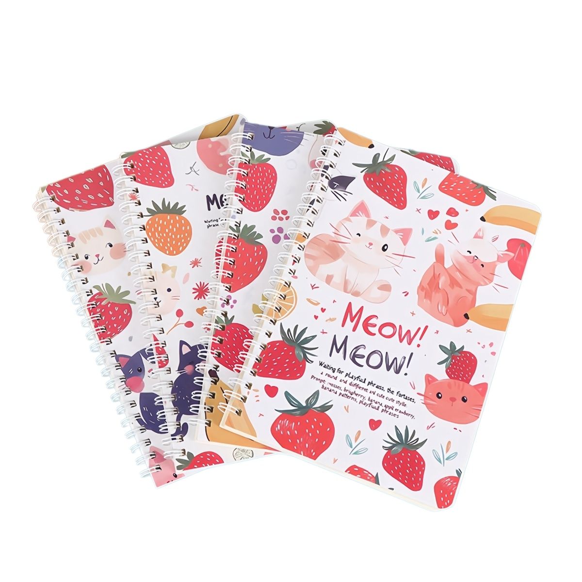 VIDA BUENAS - Agenda Año 2026 Colección Gatitos Adorables Unidad X 4