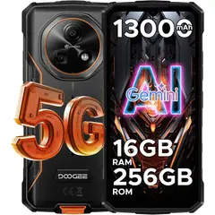 DOOGEE - Fire7 5G Celular 16GB+256GB 64MP 13000mAh Smartphone
