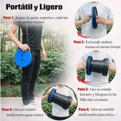 MOVI - Piso Retráctil Ajustable Multiuso Portátil Con Correa 45cm