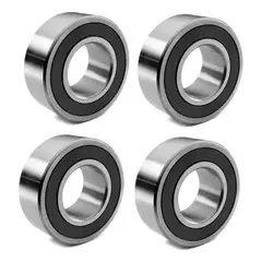 GENERICO - Kit 4 Rodamiento 6201 2rs Medidas 12x32x10 Milimetros